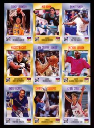 Sports Illustrated For Kids 1997 Uncut Card Sheet With Michael Jordan