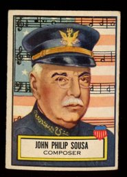 1952 TOPPS LOOK N SEE JOHN PHILLIP SOUSA