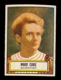 1952 TOPPS LOOK N SEE MARIE CURIE