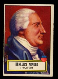 1952 TOPPS LOOK N SEE BENEDICT ARNOLD