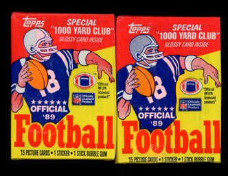 1989 TOPPS FOOTBALL PACK FACTORY SEALED