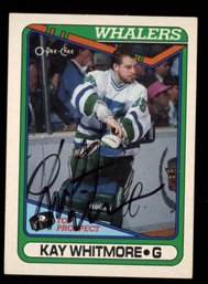 KAY WHITMORE AUTO NHL