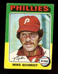 1975 TOPPS BASEBALL MIKE SCHMIDT