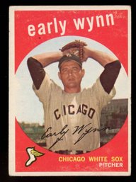 1959 TOPPS BASEBALL EARLY WYNN