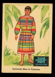 1959 FLEER INDIAN TRADING CARD #37