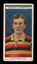 1906 ITC Football Club Colours Tobacco Ogden's Back Richmond RFC #22