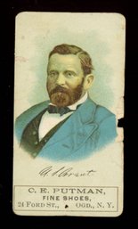 1890 Putnam Tobacco Card ULYSYS S. GRANT