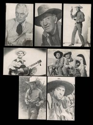 Western Cowboy Movie Arcade Exhibit Cards