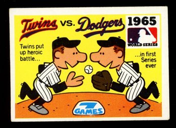 1971 Fleer Laughlin World Series 1965