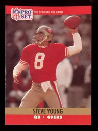 1990 PRO SET FOOTBALL STEVE YOUNG