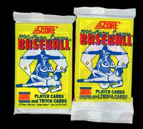 1990 SCORE BASEBALL PACKS FACTORY SEALED