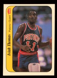 1986 Fleer Basketball Isiah Thomas Sticker NM