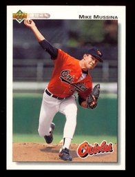 MIKE MUSSINA 1993 UD ROOKIE