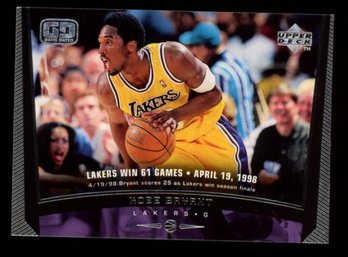 1998 Upper Deck Game Dated Kobe Bryant