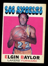 1971 TOPPS BASKETBALL ELGIN BAYLOR