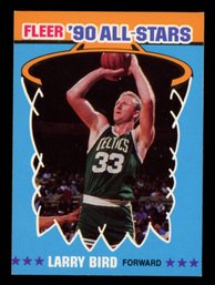 1990 FLEER BASKETBALL ALL-STAR LARRY BIRD