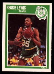 1989 FLEER BASKETBALL REGGIE LEWIS