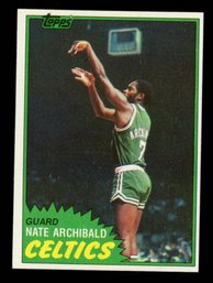 1981 TOPPS BASKETBALL NATE ARCHIBALD