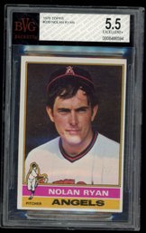 1976 TOPPS BASEBALL NOLAN RYAN BGS 5.5