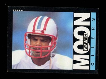 1985 TOPPS FOOTBALL WARREN MOON ROOKIE