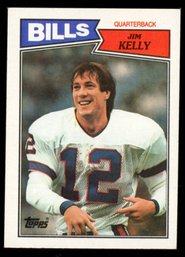 1987 TOPPS FOOTBALL JIM KELLY ROOKIE