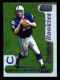 1998 TOPPS FOOTBALL PEYTON MANNING PRIME ROOKIE