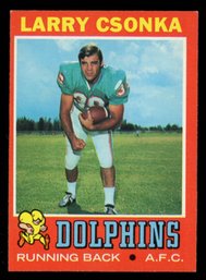 1971 TOPPS FOOTBALL LARRY CSONKA