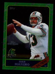 1996 TOPPS CHROME FOOTBALL Dan Marino