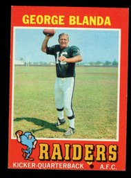 1971 TOPPS FOOTBALL GEORGE BLANDA