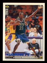 KEVIN GARNETT UPPER DECK ROOKIE CARD