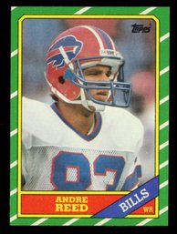 1986 TOPPS FOOTBALL ANDRE REED ROOKIE