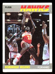 1987 Fleer Basketball DOMINIQUE WILKINS