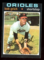 1971 Topps Baseball BOB GRICH