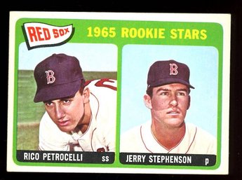 1964 TOPPS BASEBALL RED SOX ROOKIES RICO PETROCELLI