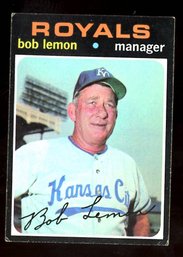 1971 Topps Baseball Bob Lemon