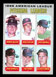 1970 TOPPS BASEBALL PITCHING LEADERS