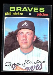 1971 TOPPS BASEBALL PHIL NIEKRO