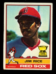 1976 Topps Baseball Jim Rice Rookie