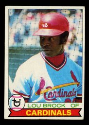 1979 TOPPS BASEBALL Lou Brock