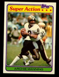 1981 TOPPS FOOTBALL ARCHIE MANNING