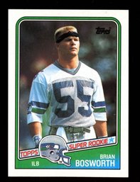 1988 TOPPS FOOTBALL BRIAN BOSWORTH ROOKIE
