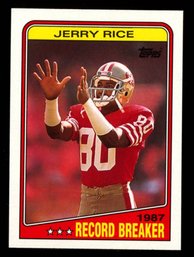 1988 TOPPS FOOTBALL JERRY RICE RB