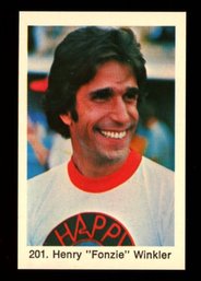 1978 Swedish Samlarsaker Henry 'fonzie' Winkler ~ HAPPY DAYS ROOKIE