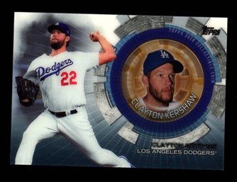 2020 TOPPS CLAYTON KERSHAW COLLECTIBLE COIN