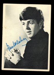 The Beatles 1964 Topps Black And White Trading Card
