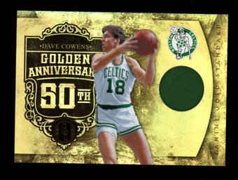 2011 Panini Gold Standard Dave Cowens Game Used Relic #'d /125