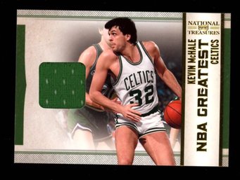 2010 National Treasures Kevin McHale Game Used Relic #'d /99