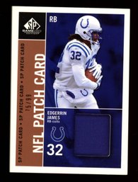 2003 SP Game Used Edgerrin James Relic #'d /99
