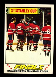 1977 TOPPS HOCKEY STANLEY CUP FINALS