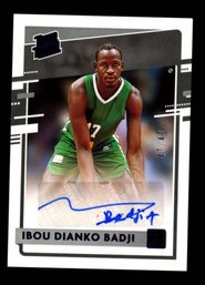 2021 Chronicles Donruss Draft Picks Ibou Dianko Badji Rated Rookie Auto #'d /49